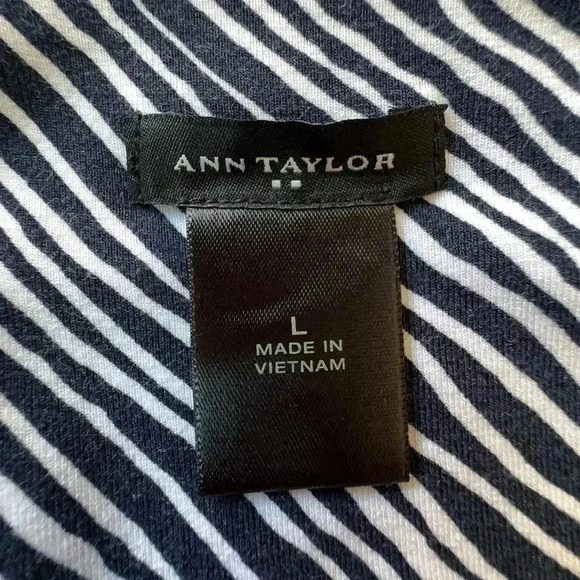 ANN TAYLOR NWOT SLEEVELESS ZEBRA PRINT DRESS | SIZE: LARGE - Picture 9 of 9